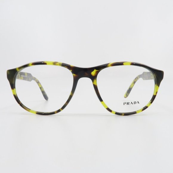 Prada VPR 12S UBL-1O1 54mm Light Havana Acetate - Picture 2 of 5
